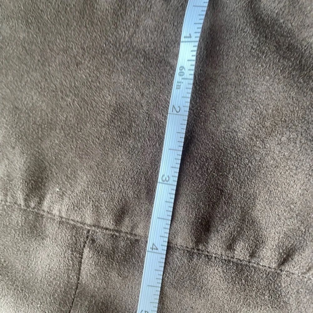 NWOT Nina Leonard Women’s Size 16 Chic Brown Skirt - Picture 11 of 12